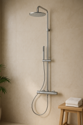 MURO TUA zestaw prysznicowy z termostatem i deską prysznicową chrom M1.B11TH.CR